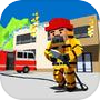 Icon of NY City Firefighter Station Craft & Simulation