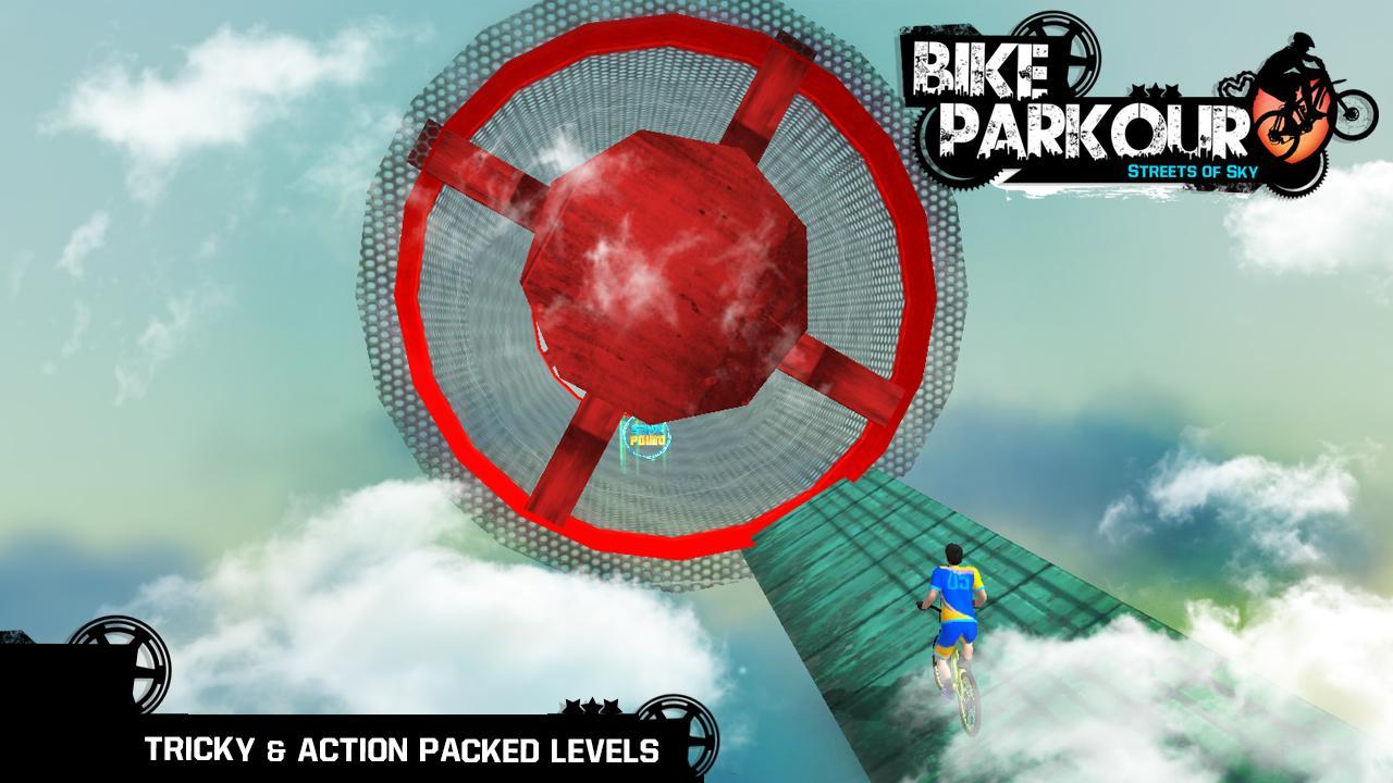 Bike Parkour 3D - Impossible Streets of Sky screenshot game