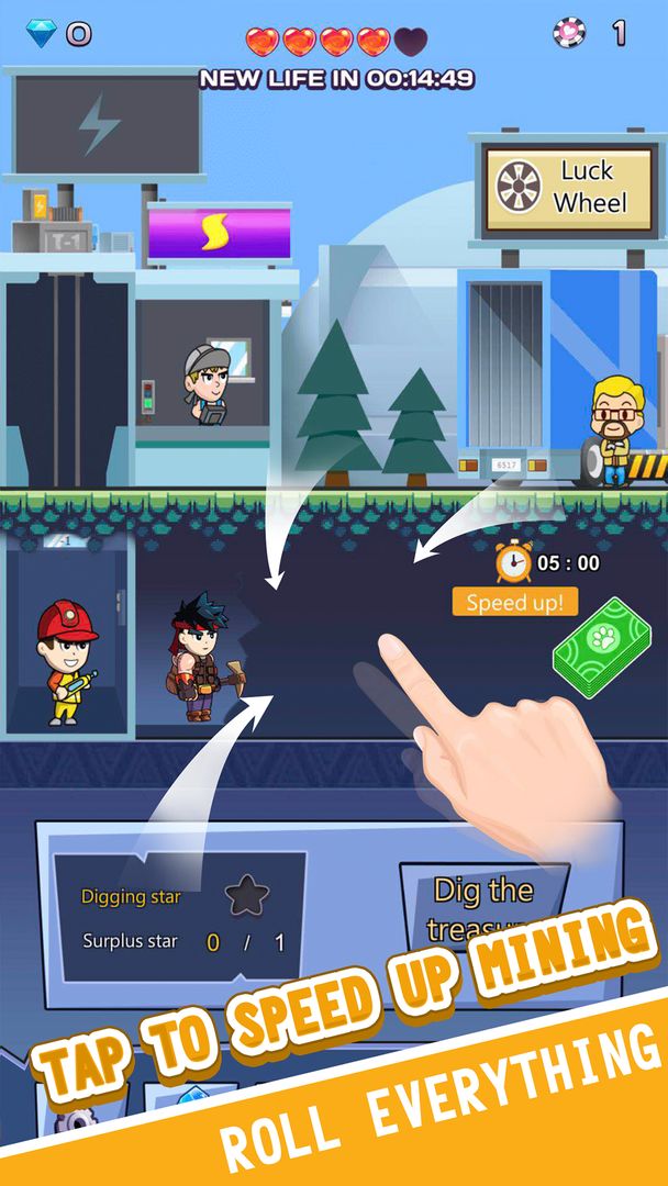 Screenshot of Crush Miner