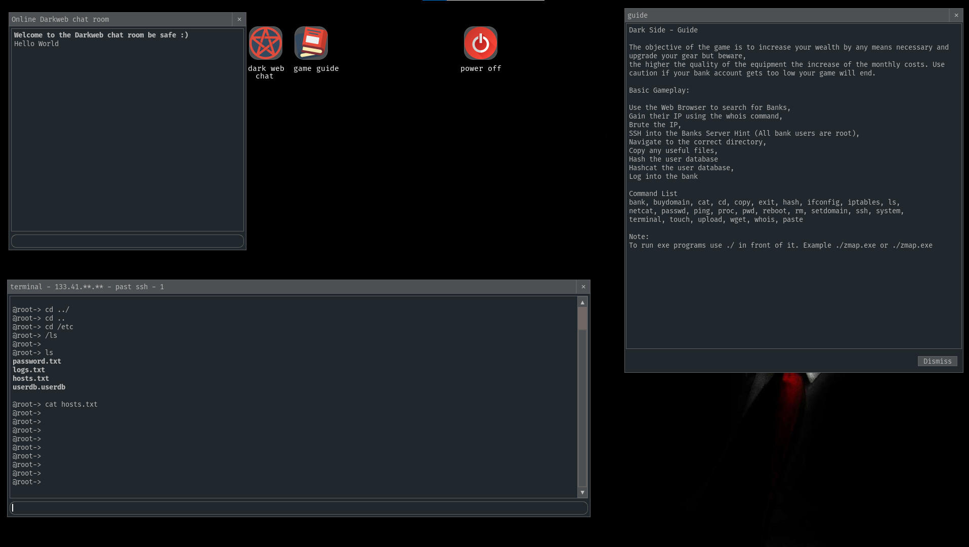 Darkside Game Screenshot
