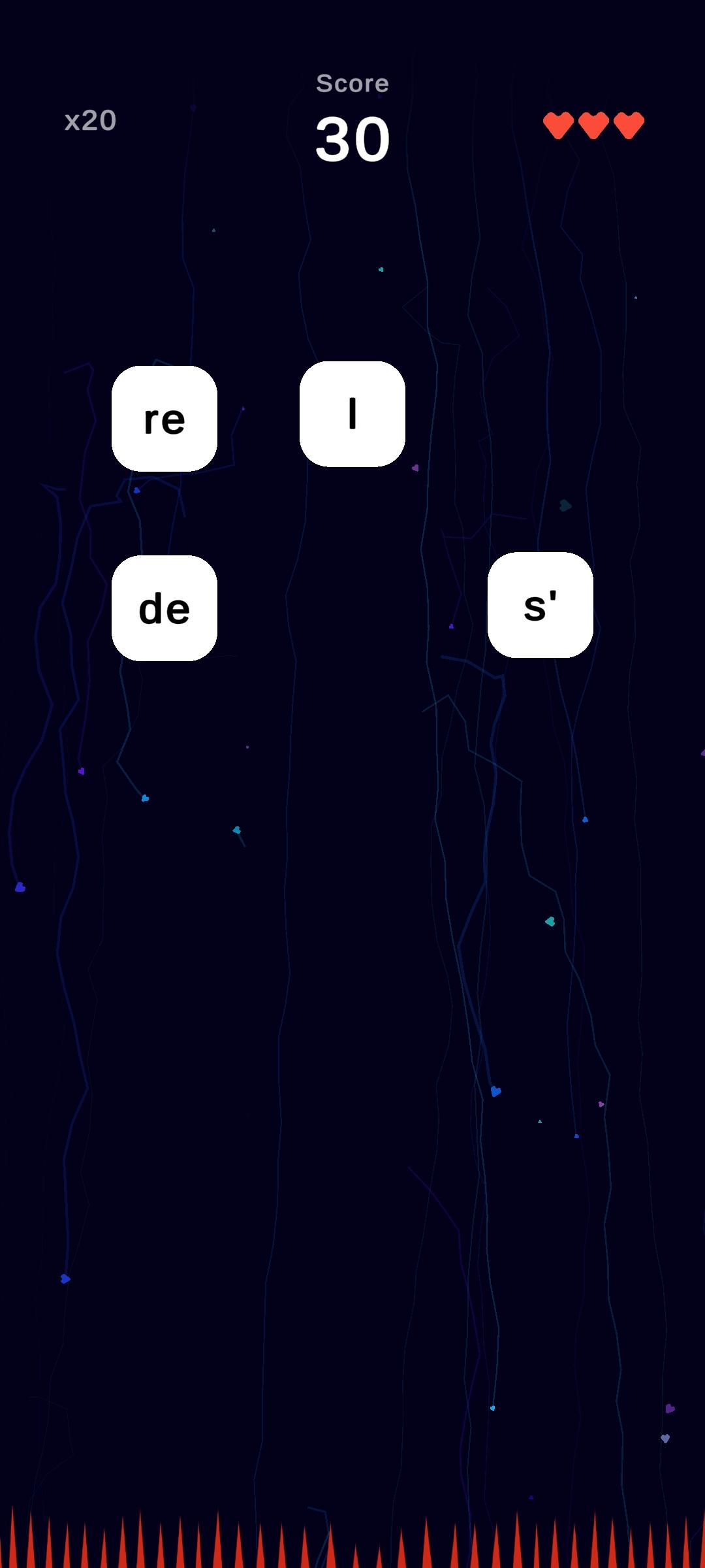 Screenshot of Relative Pitch Thunder-Storm