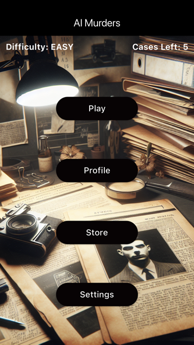 AI Murders Game Screenshot