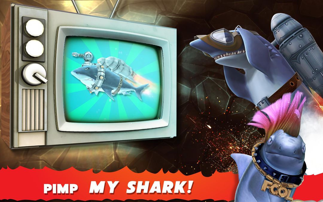 Hungry Shark Evolution ภาพหน้าจอเกม
