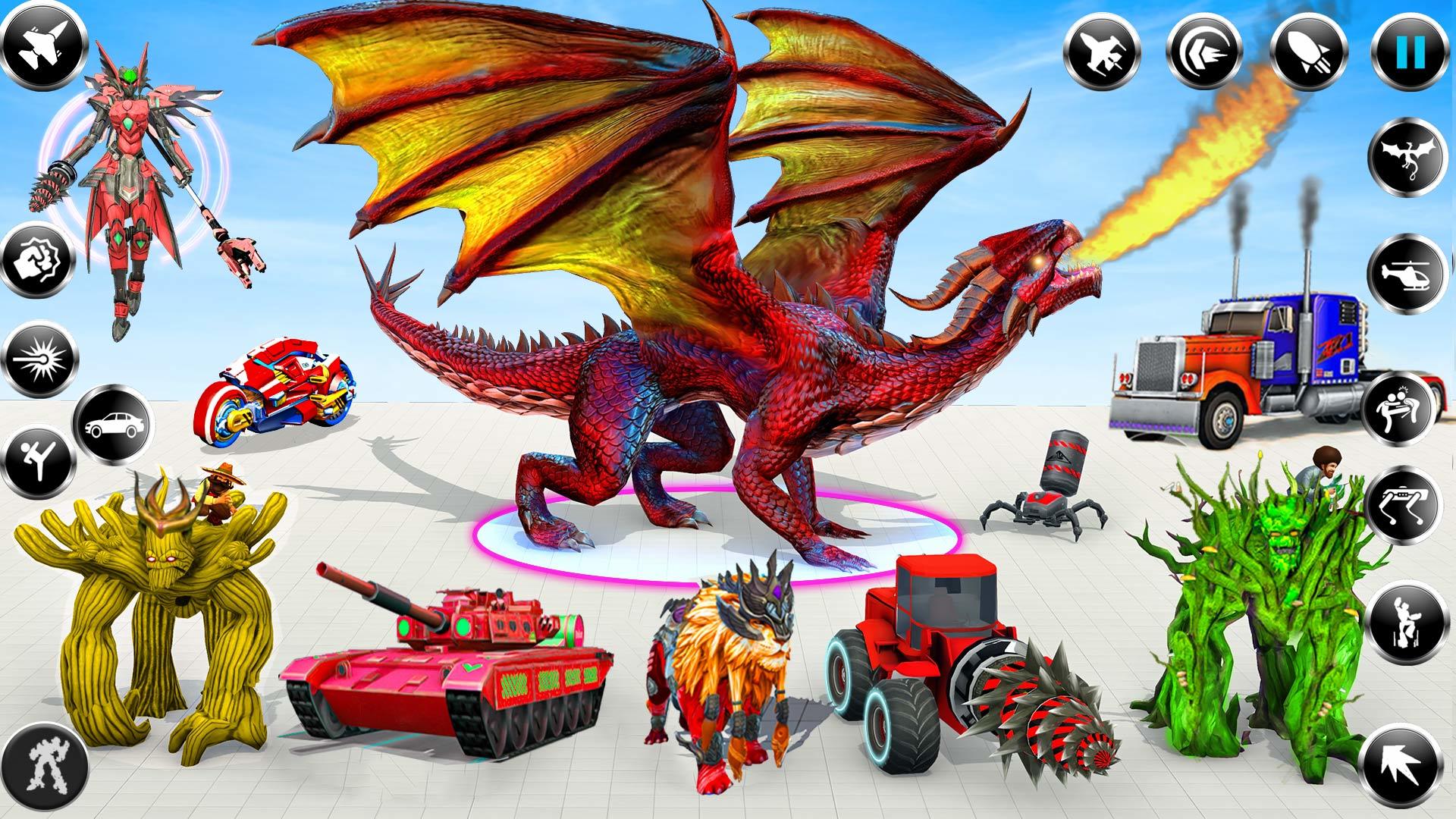 Screenshot 1 of dragão caminhão monstro robô 1.7.1