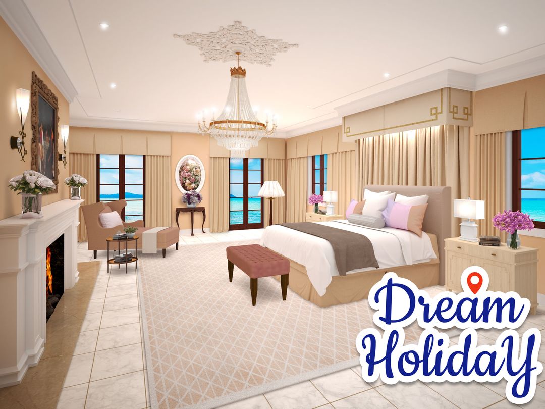 Dream Holiday - My Home Design 게임 스크린 샷