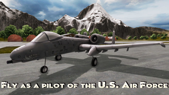 Screenshot of A-10 Thunderbolt - Tank Killer. Combat Gunship Flight Simulator
