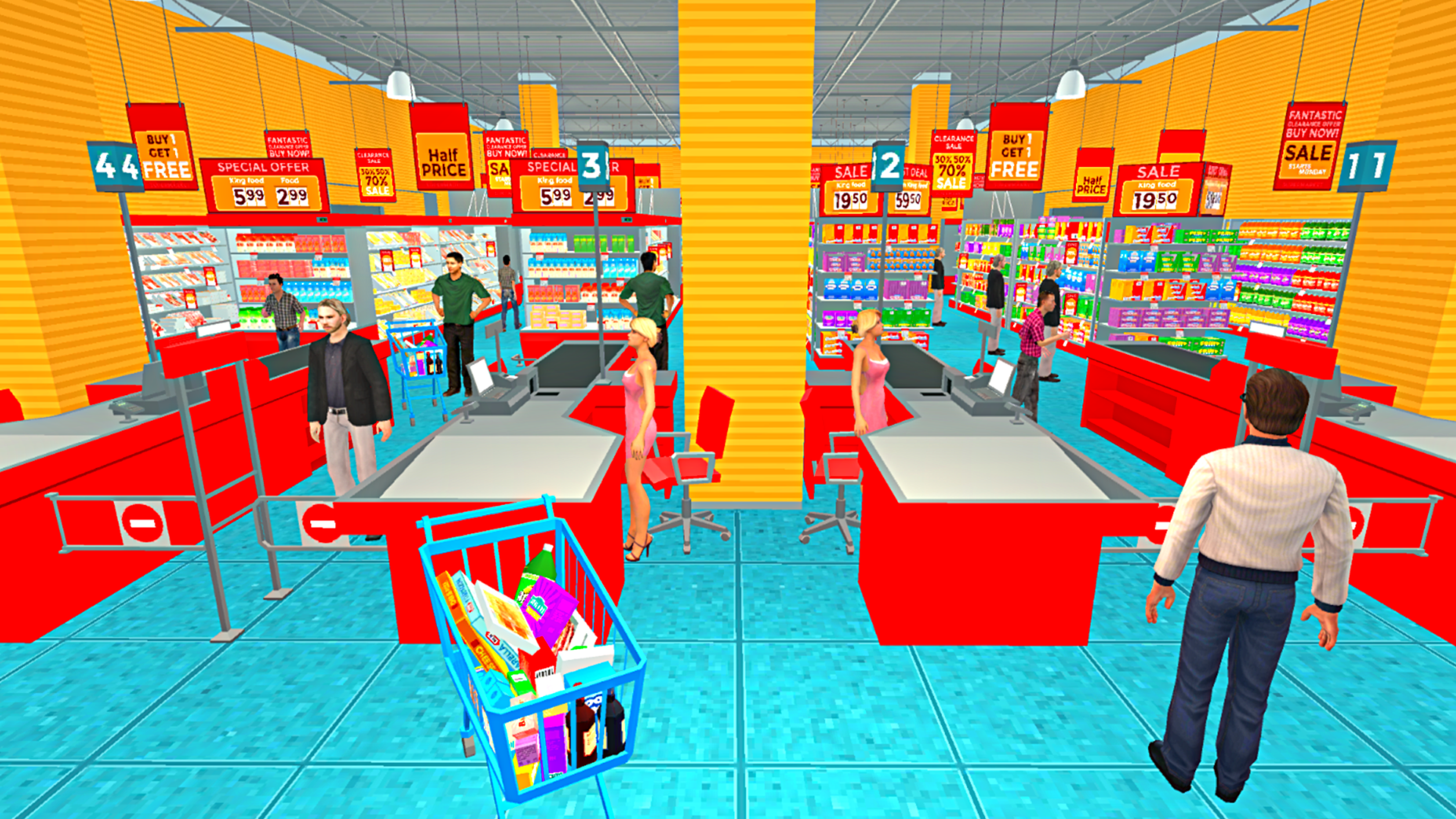 Screenshot 1 of Hancurkan Office- Smash Market 1.12