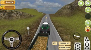Tractor Jcb Driving Games Game Screenshot