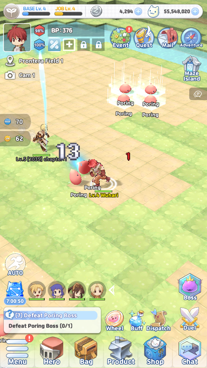 The Labyrinth of Ragnarok Game Screenshot