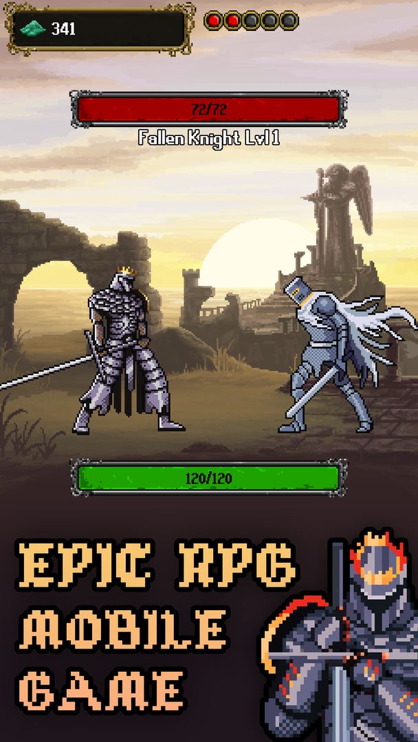 Screenshot of Elden Shell: Mortal Ring (RPG)