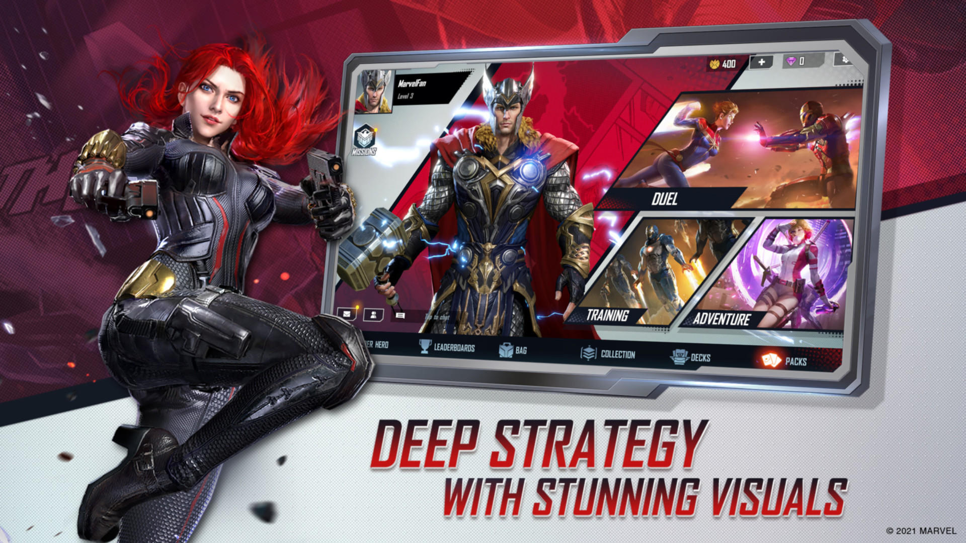 MARVEL Duel Game Screenshot