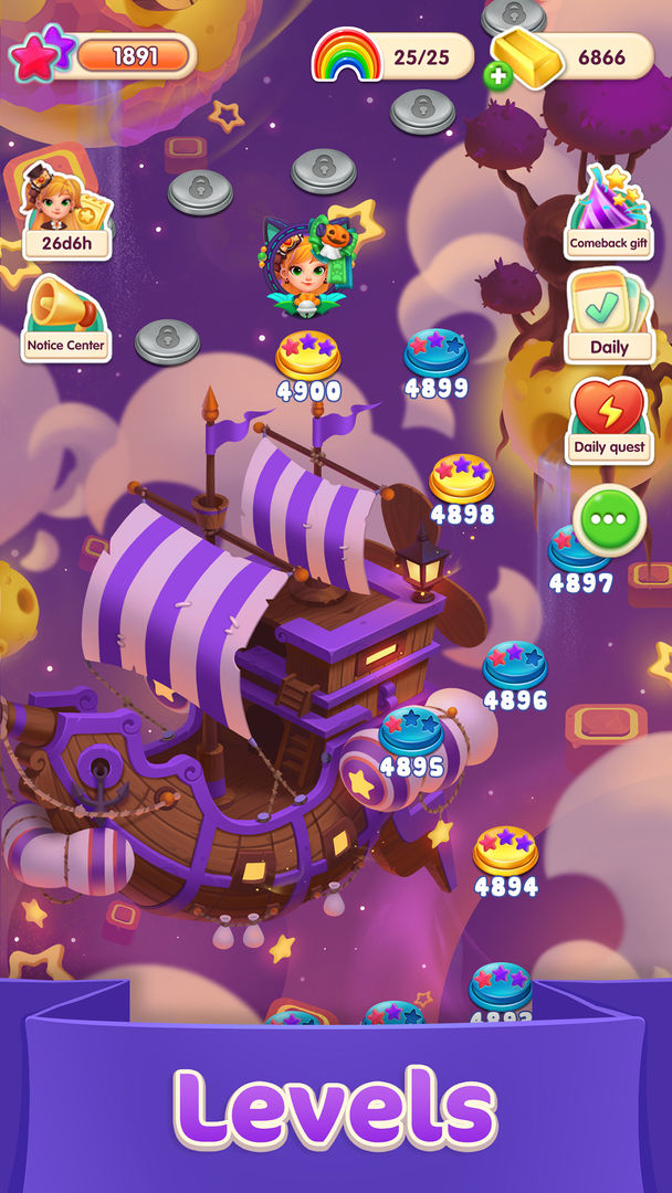 Screenshot of Jellipop Match