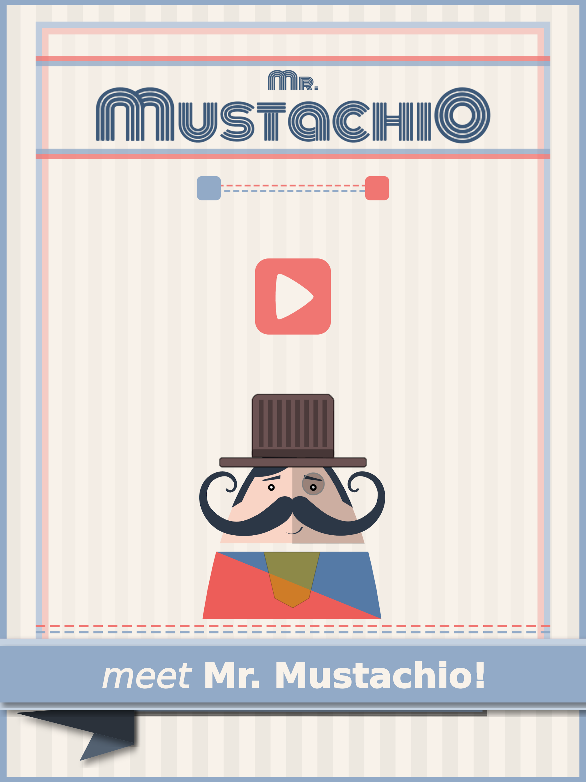Mr. Mustachio Game Screenshot