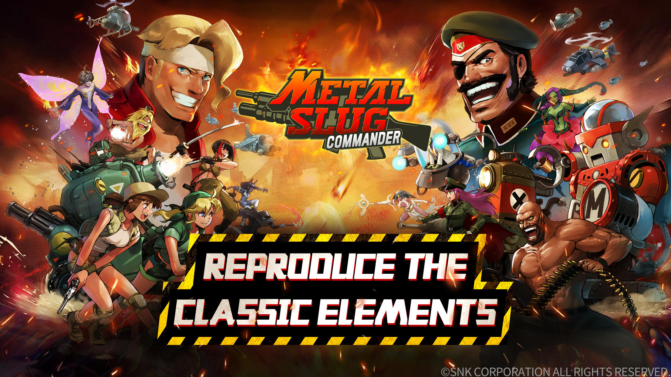 Metal Slug : Commander Game Screenshot