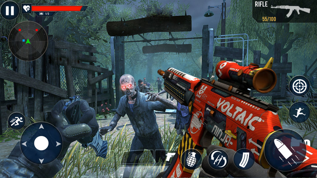 Zombie Shooting 3D - Encounter FPS Shooting Game ภาพหน้าจอเกม