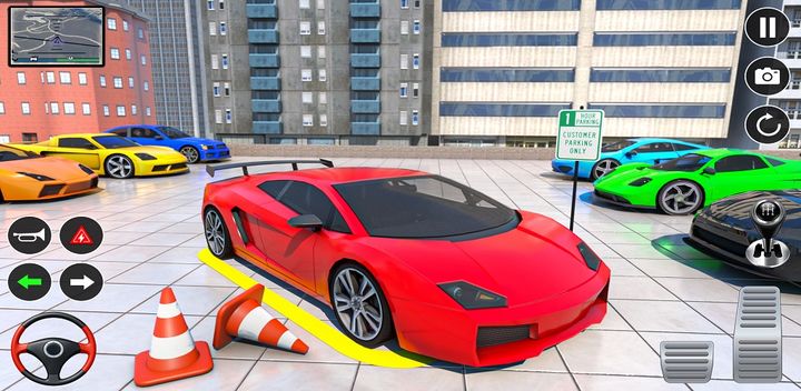 Jogos de estacionamento: simulador de condução de carro - jogo de