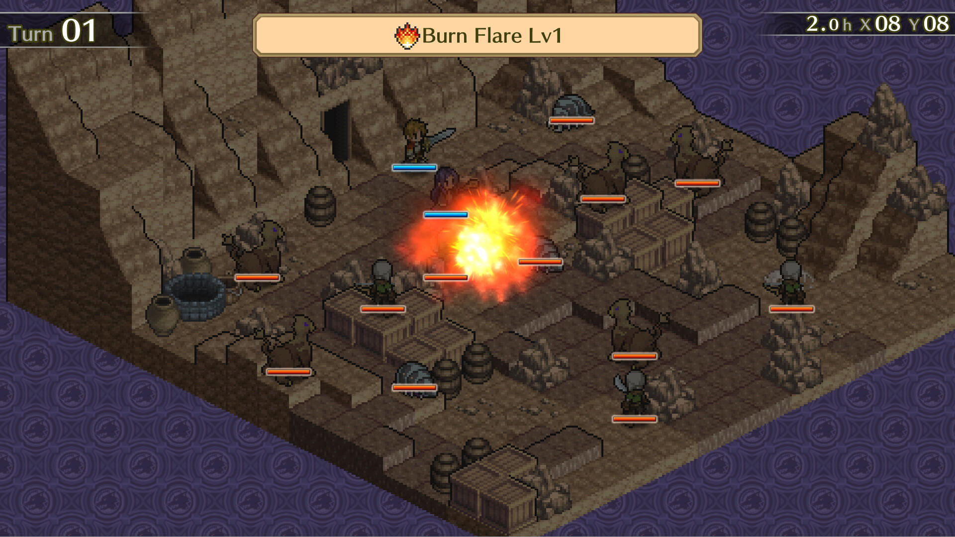 Mercenaries Saga 3 -Gray Wolves of War- Game Screenshot