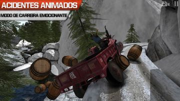 Captura de Tela do Jogo Motorista de caminhão: Offroad