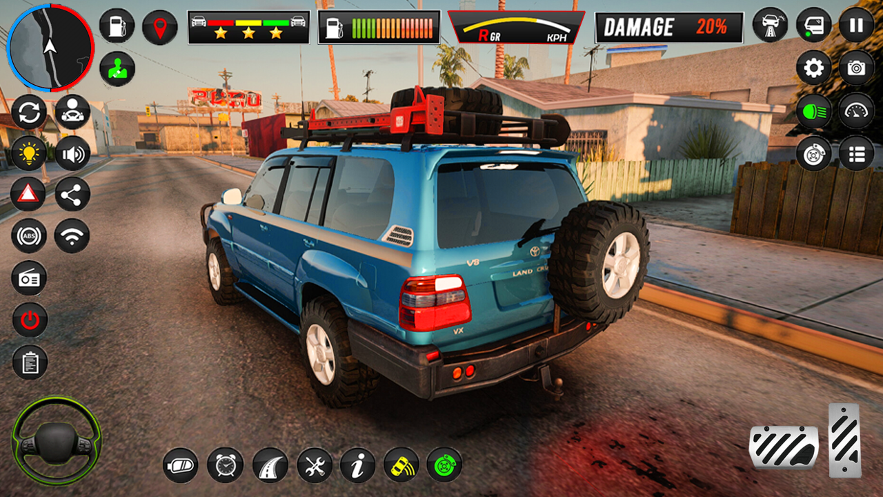 Offroad Jeep Crazy Driving 3D Game Screenshot