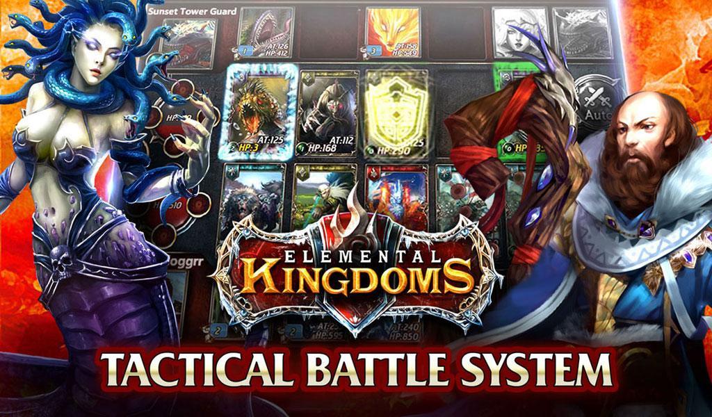 Elemental Kingdoms (CCG) Game Screenshot