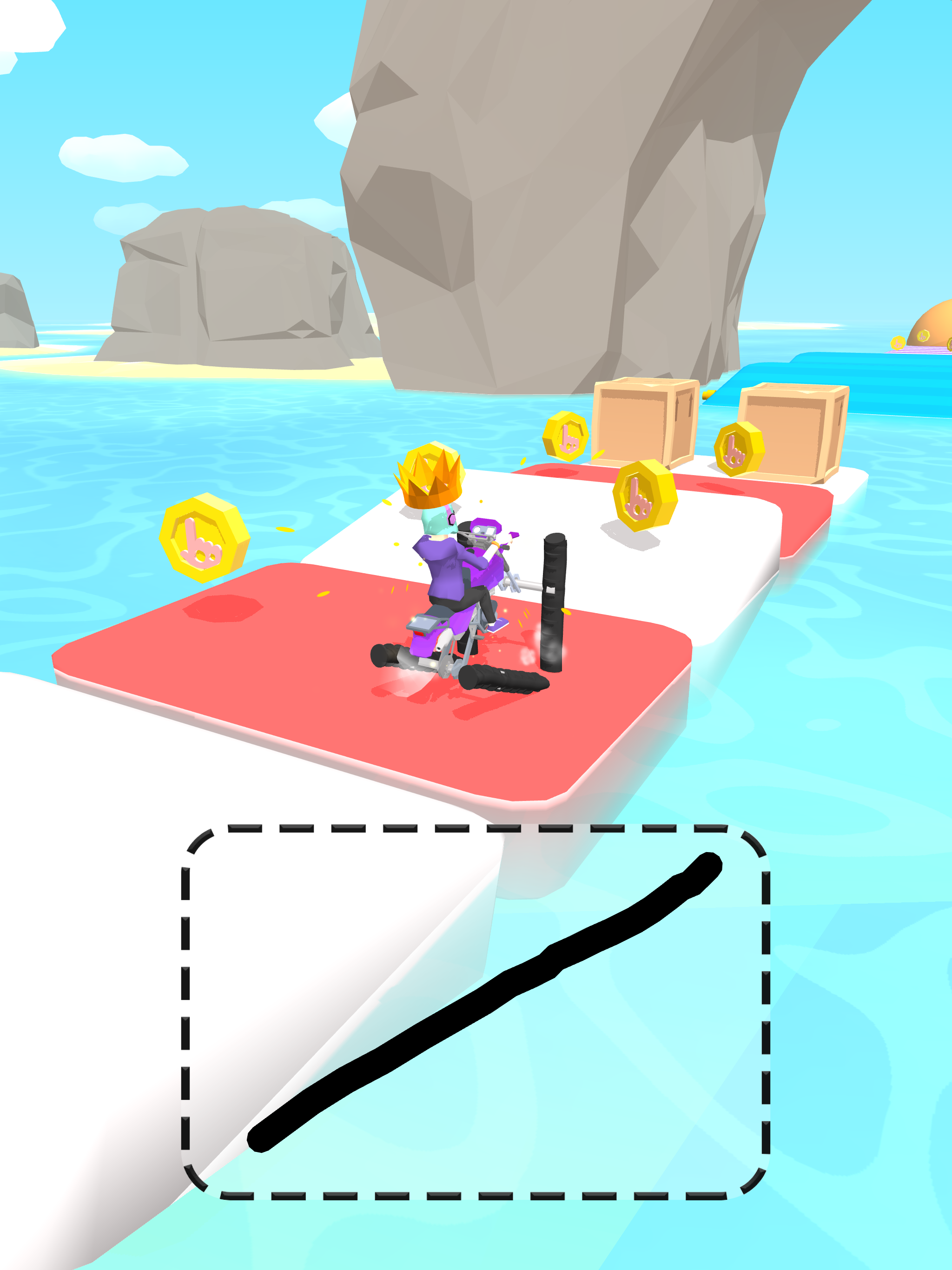 Скриншот игры Scribble Rider