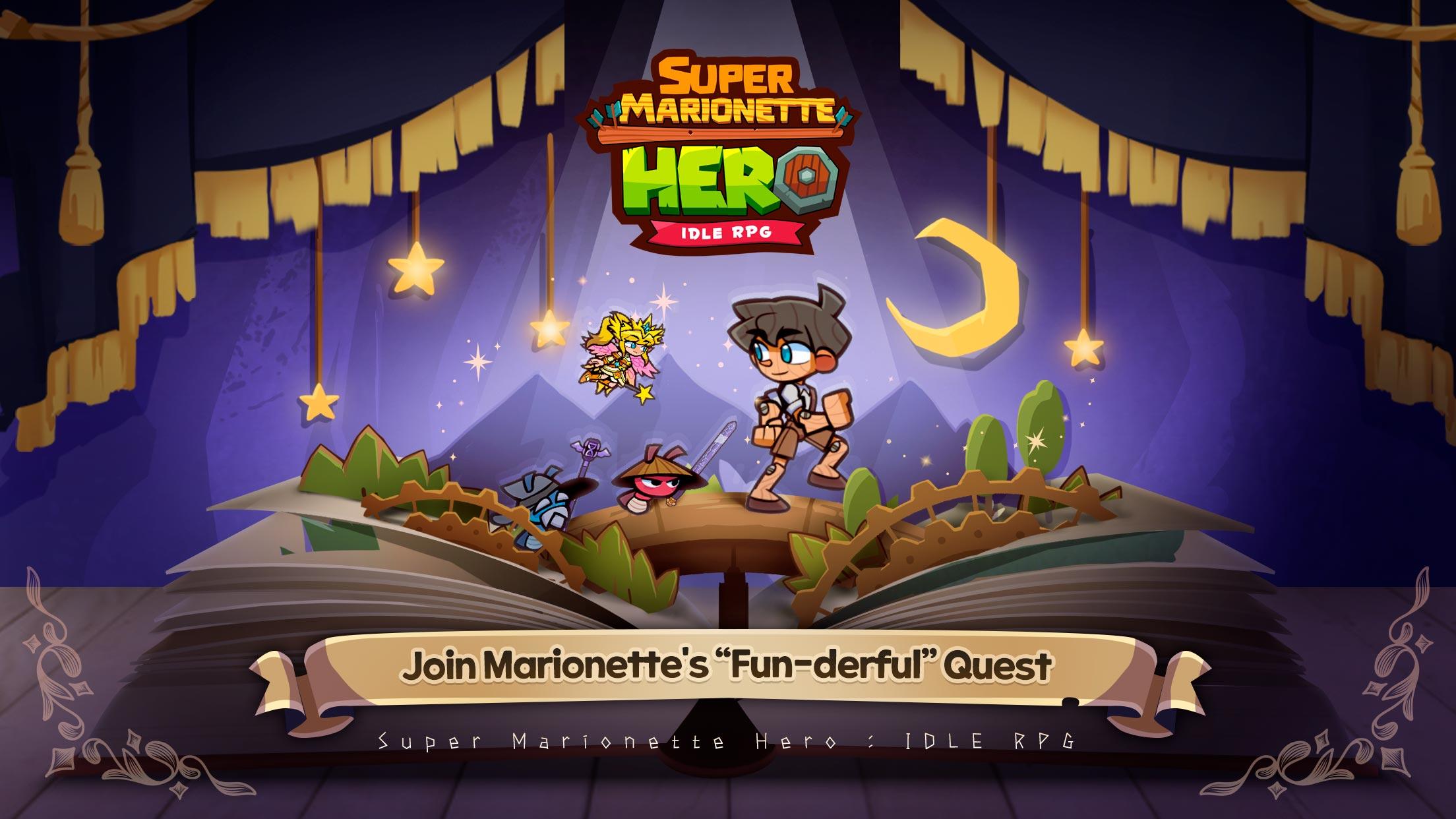 Screenshot of Super Marionette Hero