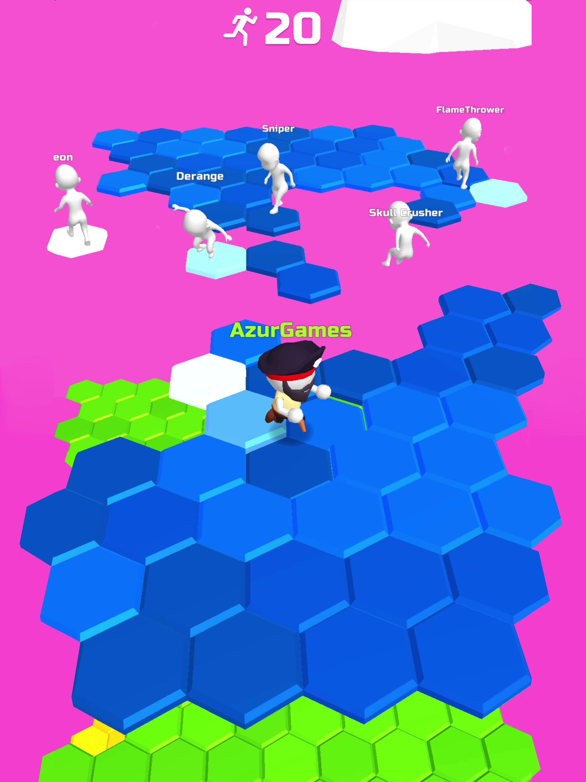 Do Not Fall .io Game Screenshot