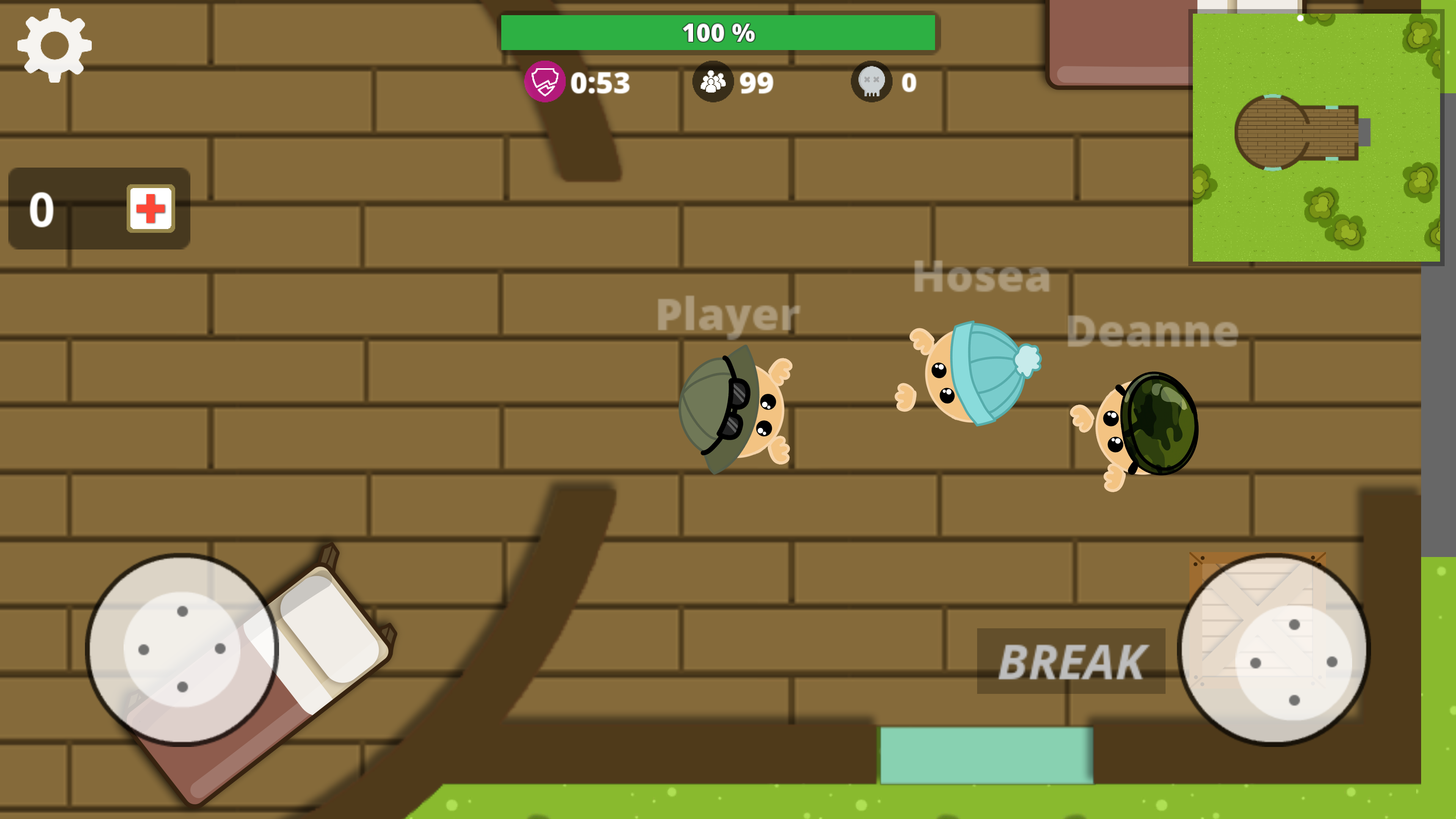 War.io Survival Battle Royale Game Screenshot
