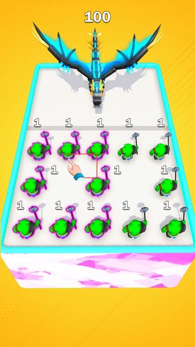 Cuplikan Layar Game Merge Robots Monster Battle