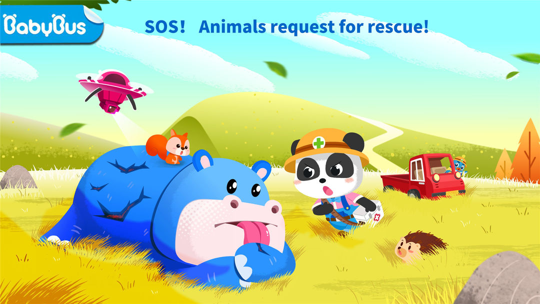 Screenshot of Baby Panda: Care for animals