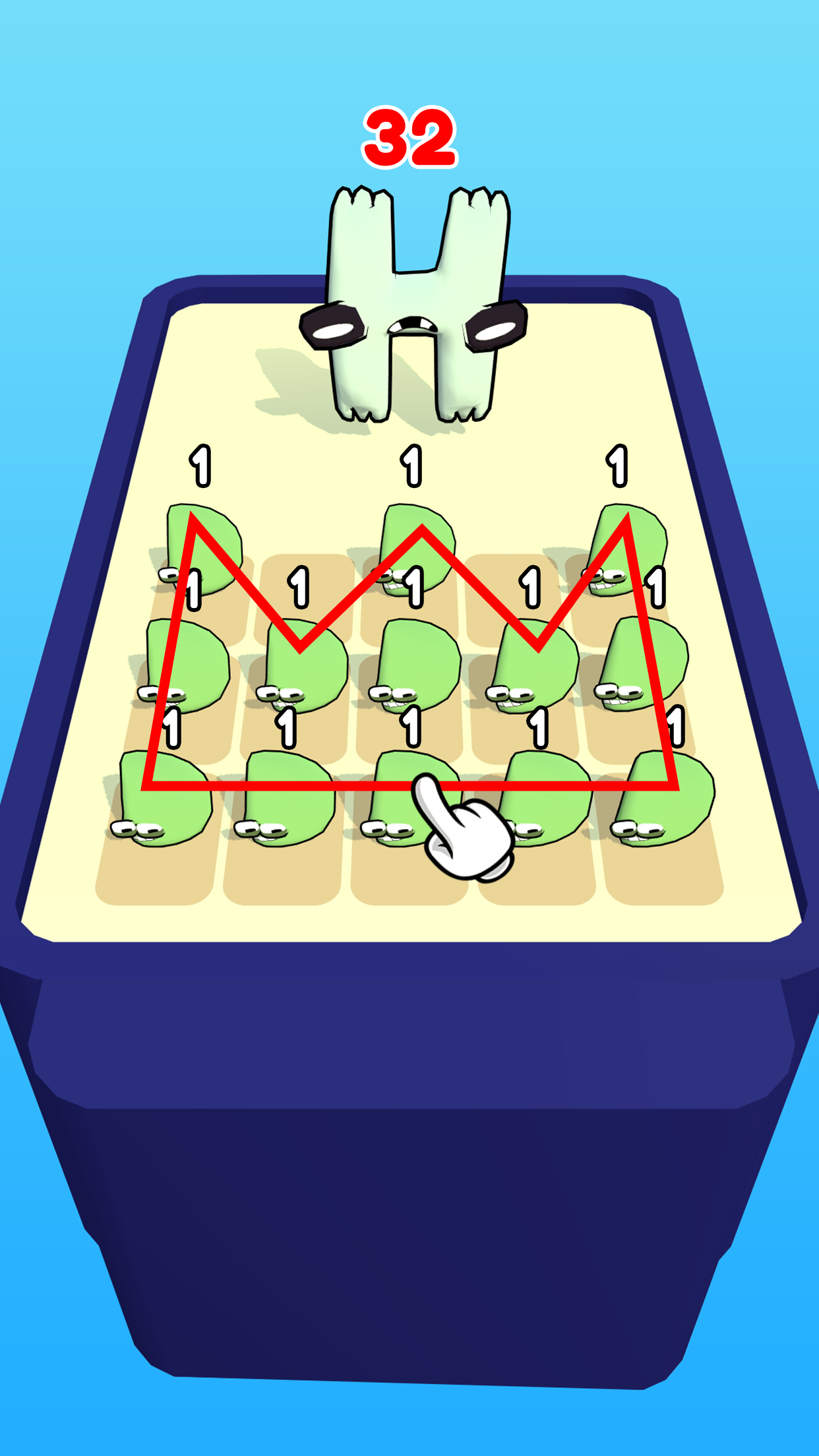 Screenshot of Merge Alphabet: Monster Fusion
