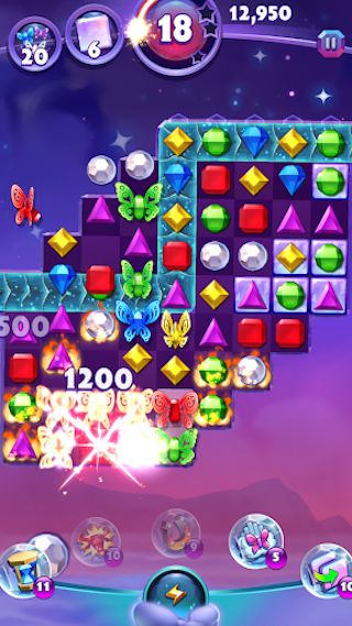 Bejeweled Stars: Free Match 3 게임 스크린 샷