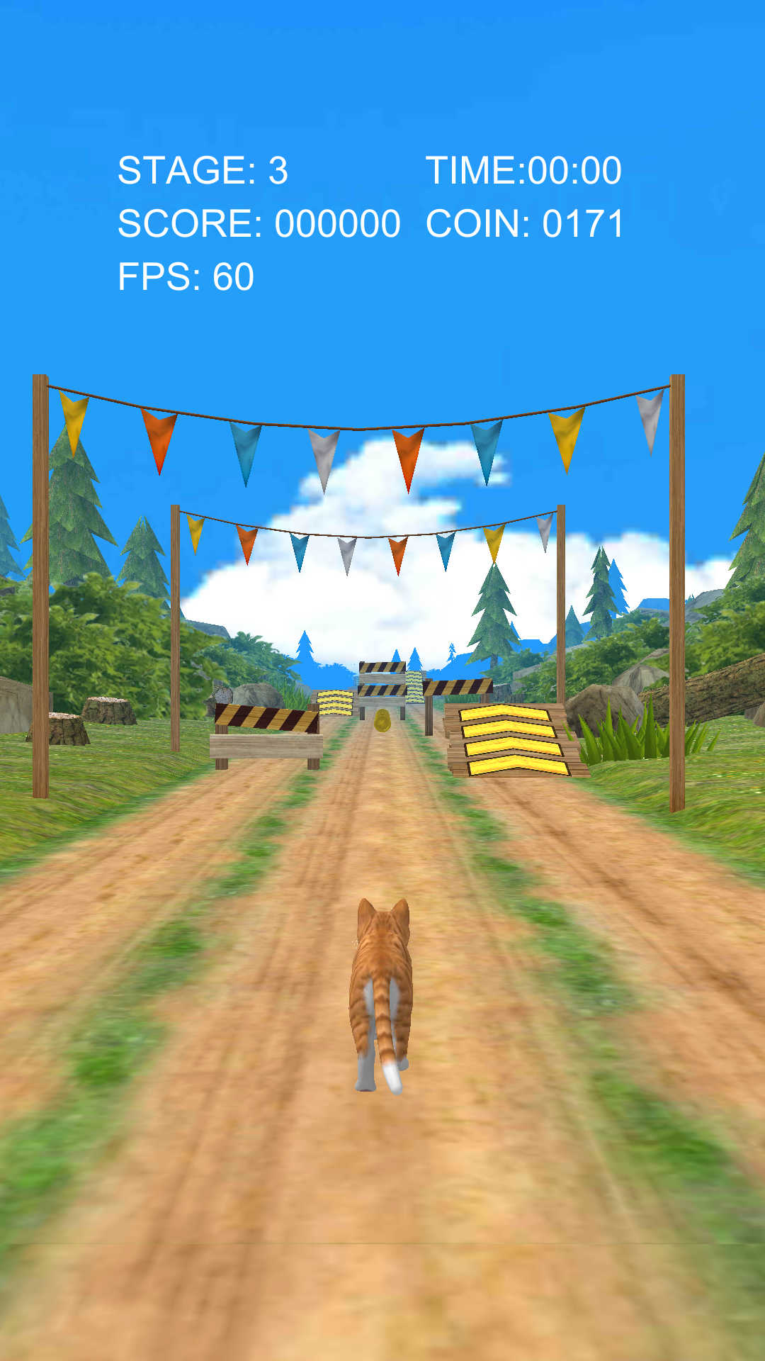 CatRunner 2022 (Nyanko Run) Game Screenshot