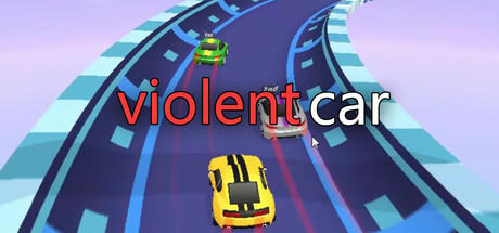 Banner of violent car 