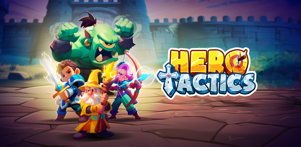 Banner of Hero Tactics: 2 Player Game 