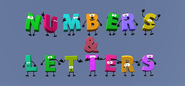 Banner of Numbers & Letters 