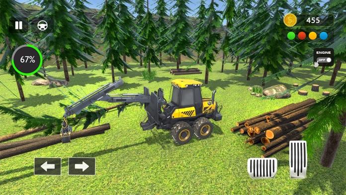 Скриншот игры Farm Simulator Tractor Games