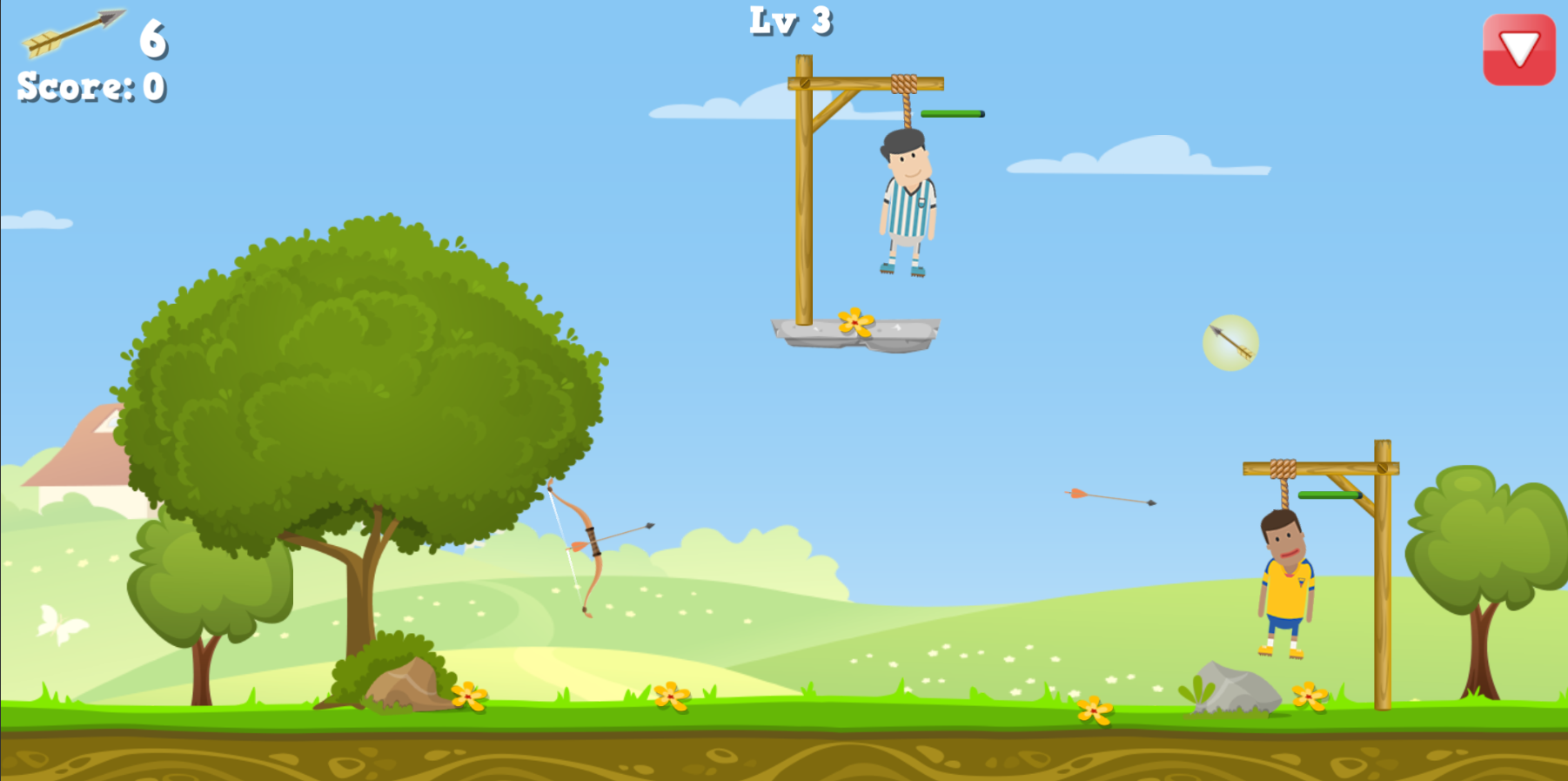 Shoot The Hangmans 3D Game Game Screenshot