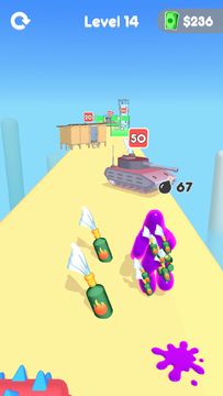 Скриншот игры Bomber Runner!