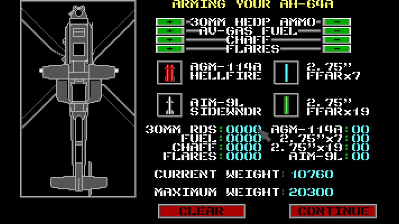 Gunship + Gunship 2000 Game Screenshot