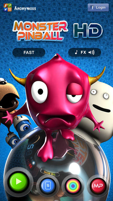 Screenshot 1 of Monstro Pinball HD 