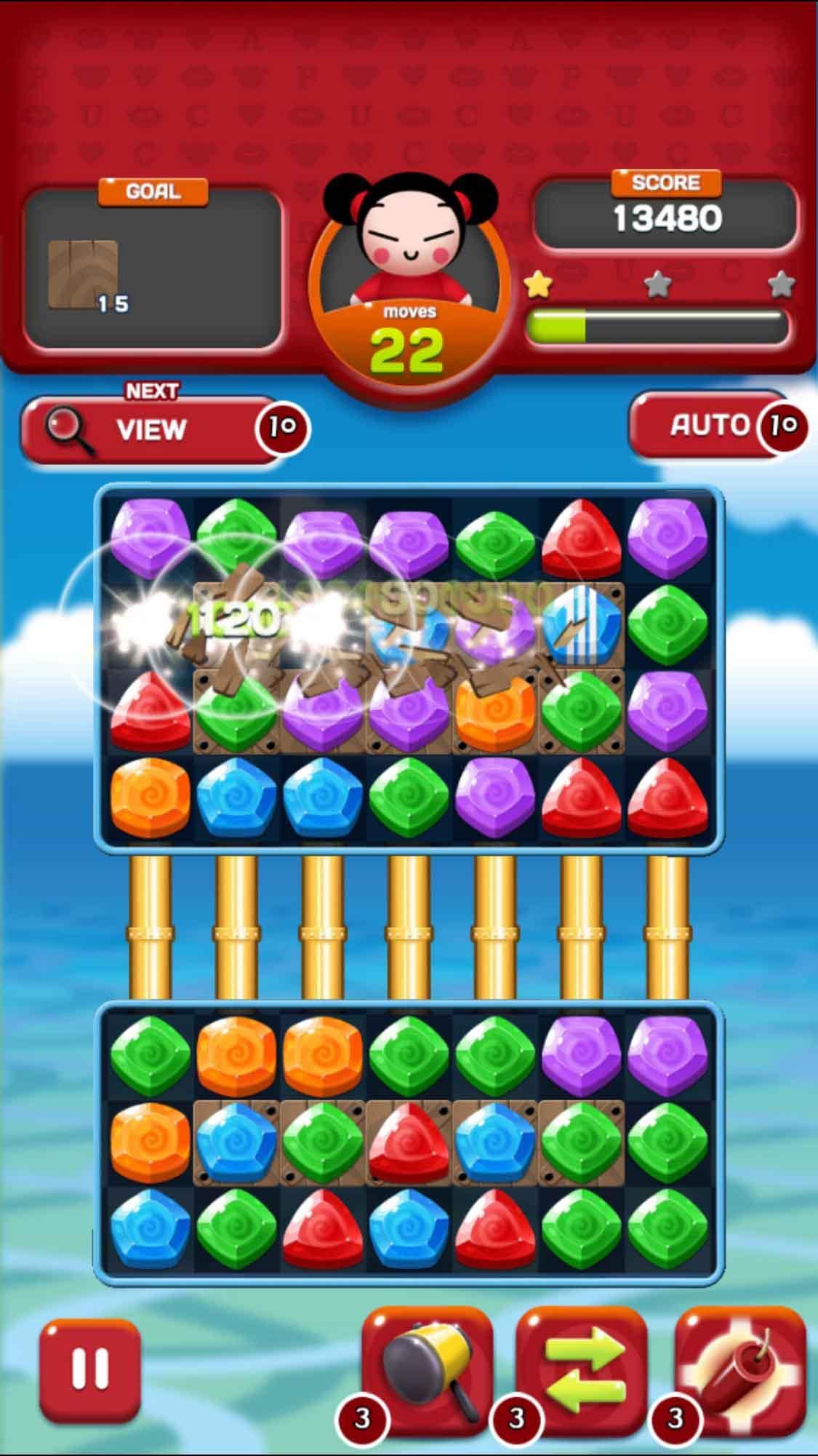 Jewelry King : Pucca ภาพหน้าจอเกม
