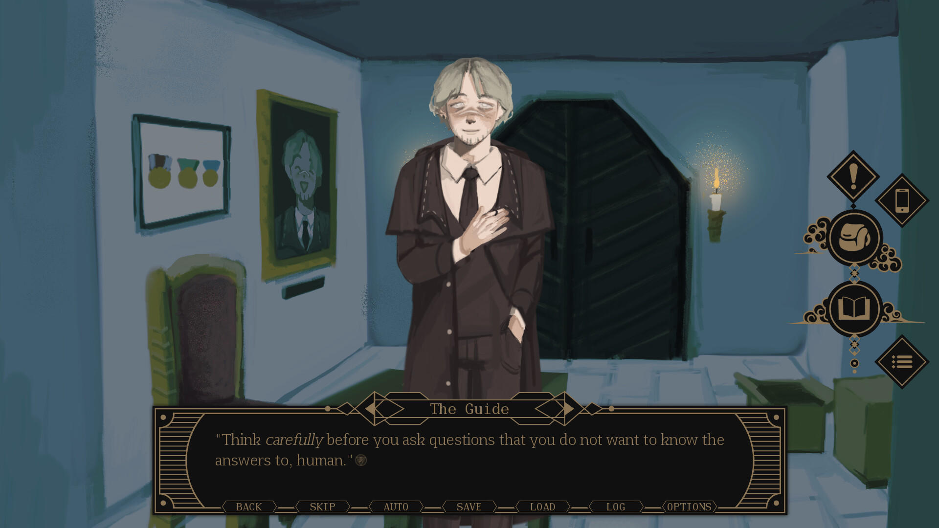 Poetry in Purgatory Game Screenshot