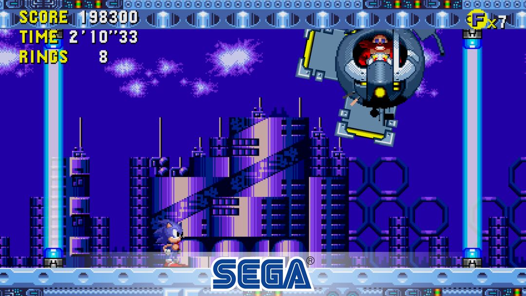 Sonic CD Classic screenshot game