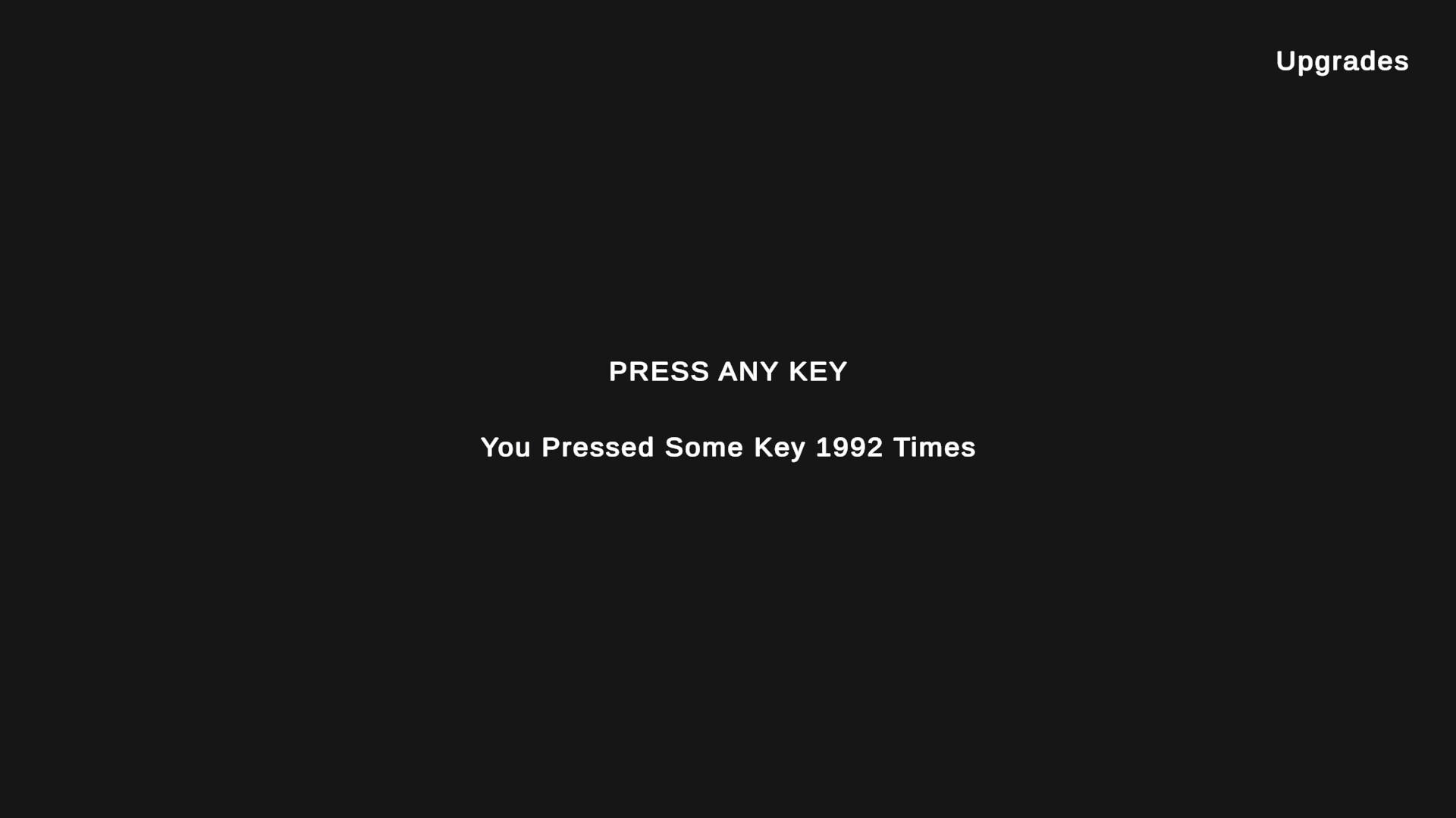 Press Any Key遊戲截圖