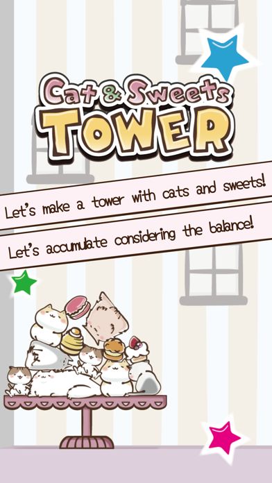 Cat & Sweets Tower Game Screenshot