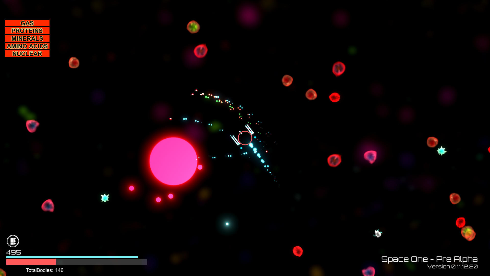Space One screenshot game