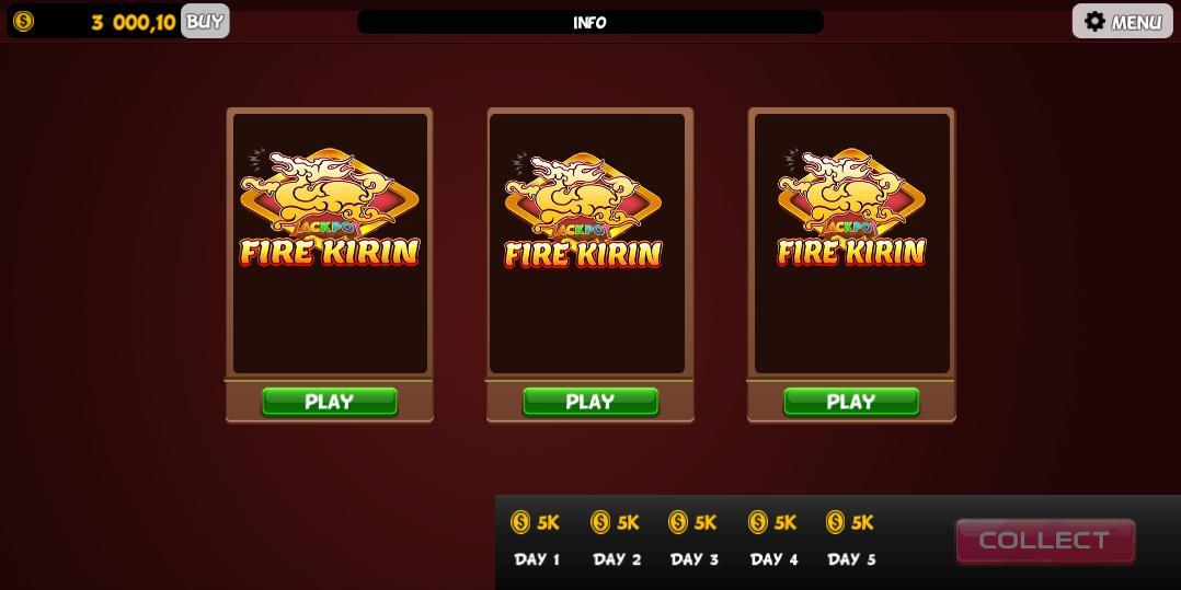 Fire Kirin Win-Real Cash 게임 스크린 샷