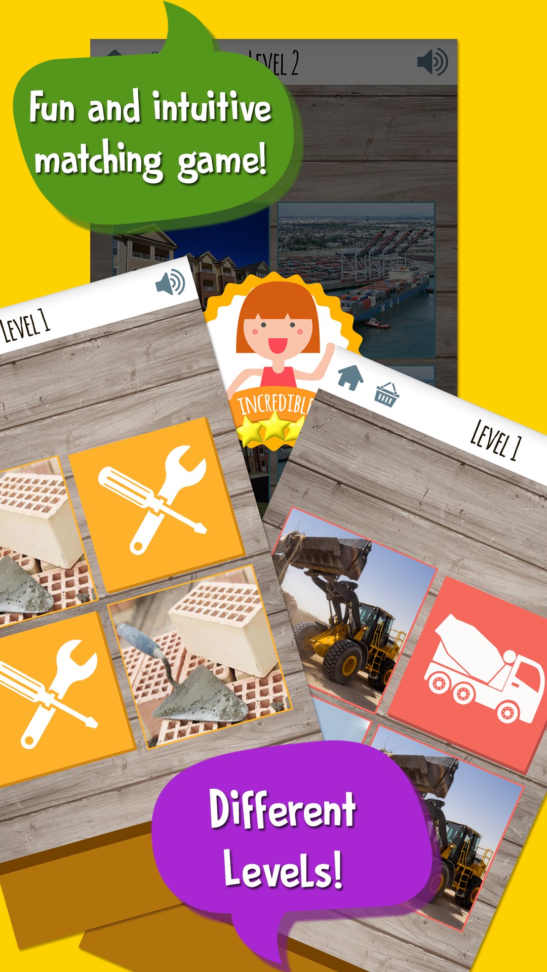 Kids Construction Game: Preschool 게임 스크린샷