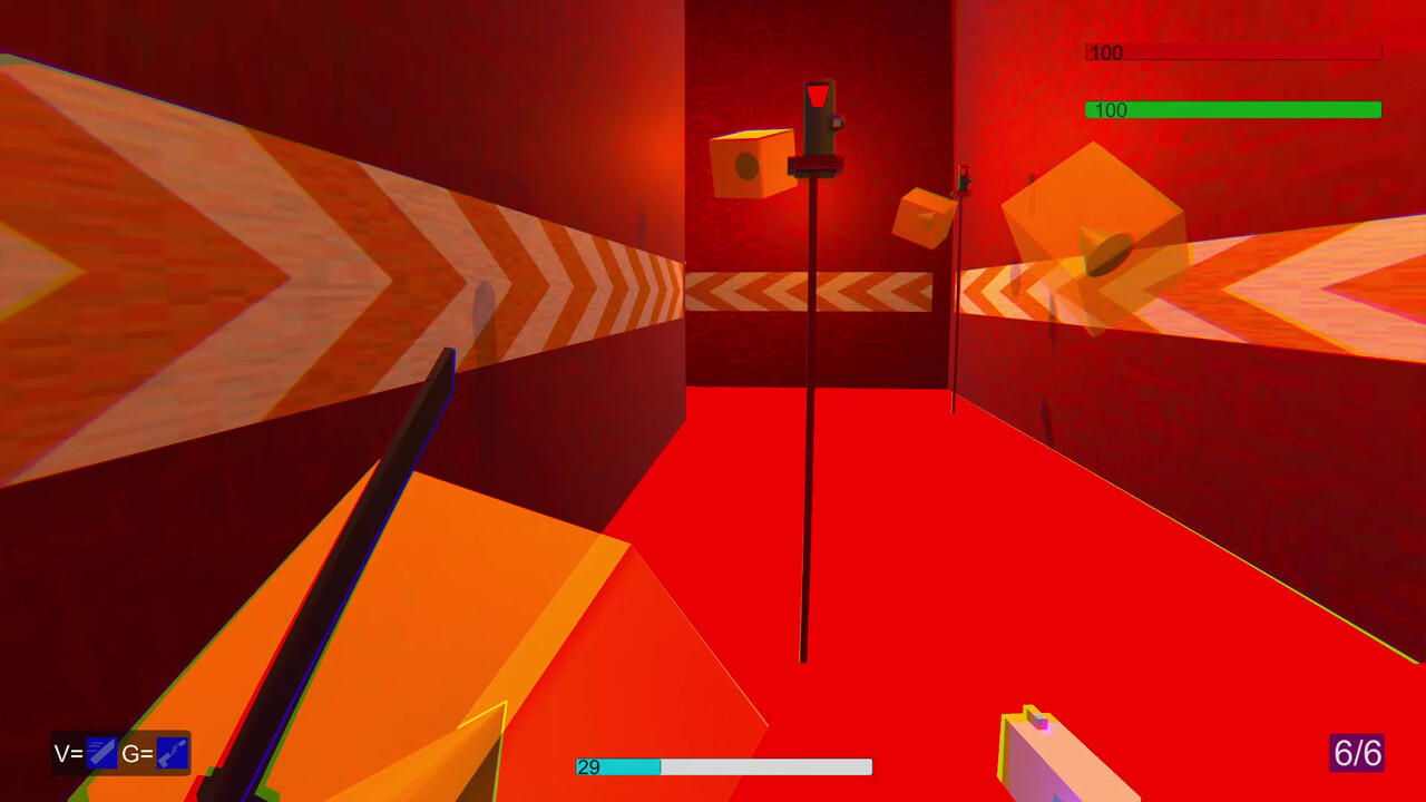 Lazer Rush Reloaded screenshot game